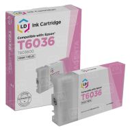 Remanufactured Epson T603600 Light Magenta Inkjet Cartridge for Stylus Pro 7880/9880