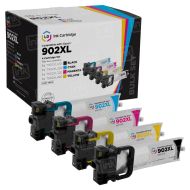 Remanufactured T902XL 4 Piece Set of Ink for Epson