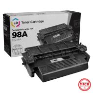 Remanufactured Black Laser Toner for HP 98A MICR