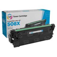 Compatible HP 508X HY Cyan Laserjet Toner Cartridges, CF361X 