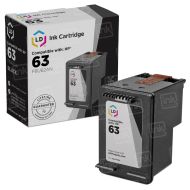 LD Remanufactured Black Ink Cartridge for HP 63 (F6U62AN)