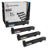 Set of 4 Remanufactured Toner Cartridges for HP 826A (Bk, C, M, Y) 