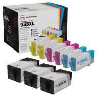 Comp HP 934XL/935XL Ink Cartridge Bulk Set of 9 - 3BK/2CMY