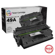 Remanufactured Black Laser Toner for HP 49A MICR