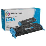 HP Q6001A Cyan (124A) Remanufactured Toner