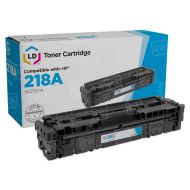 Compatible HP 218A Cyan Toner W2181A 1.2k Pages  with ink level chip