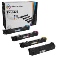 Compatible Kyocera TK-5372 Standard Yield Toners (Bk, C, M, Y) Set of 4