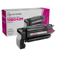 Compatible Lexmark 10B042M HY Magenta Toner