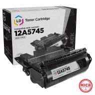 Remanufactured Lexmark 12A5745 Black MICR Toner