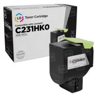 Remanufactured Lexmark C231HK0 HY Black Toner Cartridge