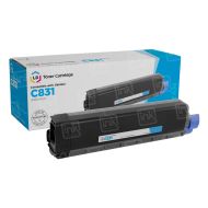 Compatible Okidata 44844511 Cyan Toner
