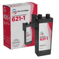 Compatible Replacement for 621-1 Fluorescent Red Ink for the Pitney Bowes DM500, DM550