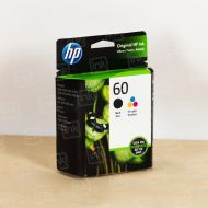 OEM HP 60 Black/Tri-color Ink Cartridges 2-pack, N9H63FN