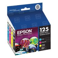 OEM Epson 125 T125120-BCS Set of 4 BCMY Ink