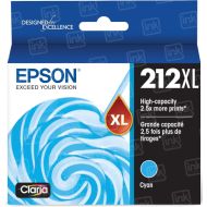 Original Epson 212XL Cyan Ink Cartridge, High-Capacity, T212XL220-S