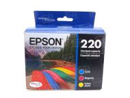 OEM Epson T220 Cyan Magenta Yellow Ink Set