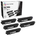 5 Pack of Compatible Kyocera-Mita TK-1152 Black Toners