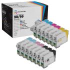 Remanufactured T098 / T099 Set of 13 Cartridges for Epson