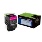 OEM Lexmark 701XM Extra HY Magenta Toner 70C1XM0