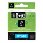 OEM Dymo 45013 Black on White 1/2" Tape