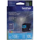 Genuine Brother LC10EC Super HY Cyan Ink Cartridges