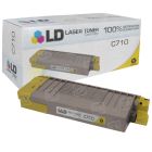 Compatible 43866101 Yellow Toner