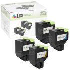 Lexmark Remanufactured 801S Toner Set