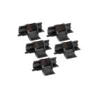 Compatible Casio IR-40T (CP-13) Black and Red Roller - 5 Pack