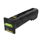 Genuine Lexmark 82K0X40 Extra HY Yellow Toner