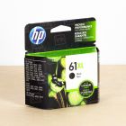 Original HP 61XL High-Yield Black Ink Cartridge in Retail Packaging, CH563WN