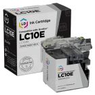 Compatible Brother LC10EBK Super HY Black Ink Cartridges