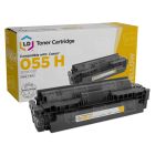 Compatible Canon 055H/3017C001 High Yield Yellow Toner Cartridge with Chip