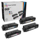 Compatible Canon 069 Toner Cartridge Set (Bk, C, M, Y)