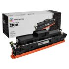 Compatible HP 210A Black Toner Cartridge W2100A with ink level chip