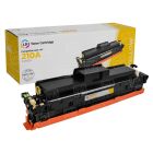Compatible HP 210A Yellow Toner Cartridge W2102A with ink level chip