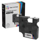 Compatible Replacement for 45010 Black on Clear Tape