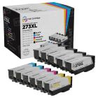 Remanufactured 273XL 11 Piece Set of Ink for Epson