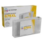 Remanufactured Epson T676XL420 HY Yellow Inkjet Cartridge