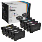 Reman Epson T822XL Set of 9 (3 BK & 2 CMY)