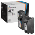 Reman HP 45 & HP 41 Ink Cartridge Set	