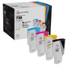 Set of 4 Remanufactured HP 738 (300ml) Ink Cartridges 