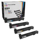 Set of 4 Remanufactured Toner Cartridges for HP 826A (Bk, C, M, Y) 