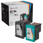 Reman HP 94 & HP 93 Ink Cartridge Set	