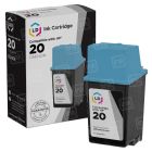 Remanufactured Black Ink Cartridge for HP 20