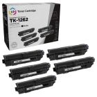 Compatible Kyocera TK-1262 Black Toner 5 Pack