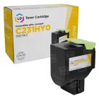Remanufactured Lexmark C231HY0 HY Yellow Toner Cartridge