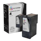 Remanufactured Lexmark 4 Black Ink