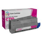Compatible 43866102 Magenta Toner
