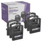 Okidata 52102001 Compatible Purple Nylon Printer Ribbon, 6-Pack