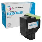 Remanufactured Xerox C310 / C315 Series HY Cyan Toner Cartridge, 6R04365
